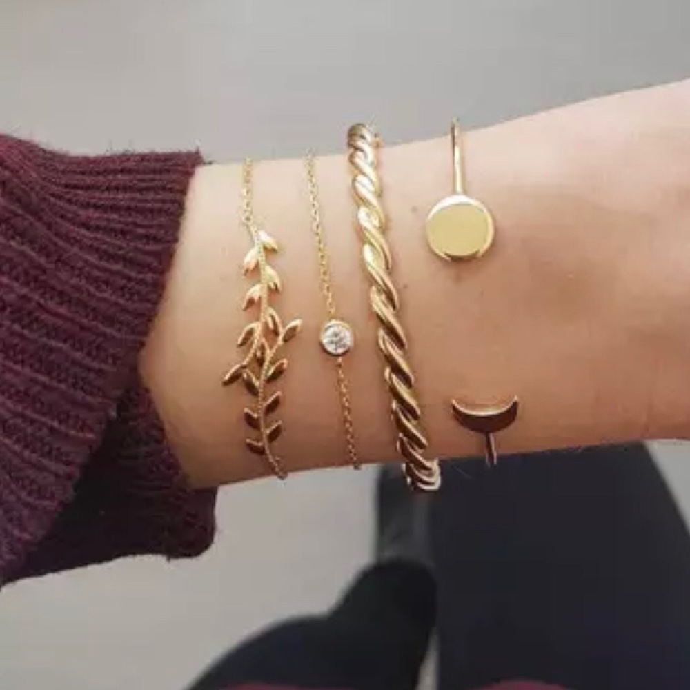 🆕 NWT 4-pc Bracelet Stack
